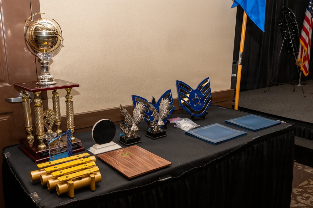 Herman Mackey Airman Leadership School class 26-E graduation ceremony