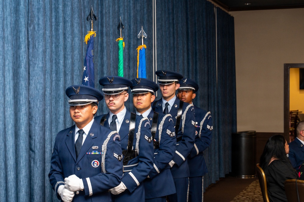 Herman Mackey Airman Leadership School class 26-E graduation ceremony