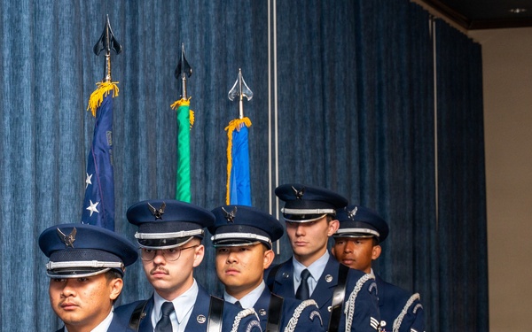 Herman Mackey Airman Leadership School class 26-E graduation ceremony