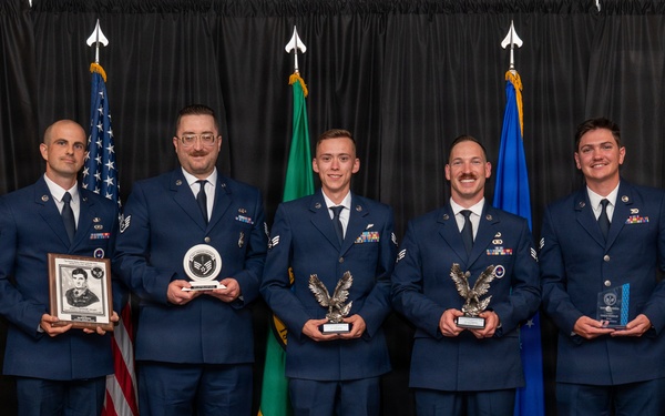 Herman Mackey Airman Leadership School class 26-E graduation ceremony