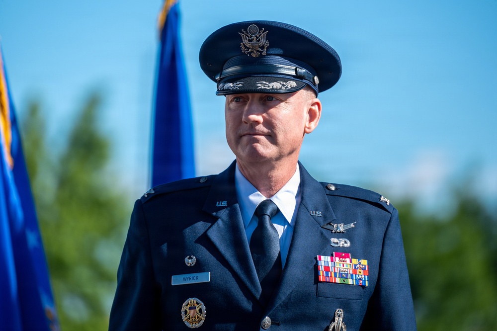Malmstrom AFB welcomes Col Wyrick as 341st Missile Wing commander
