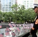 U.S. Marine Corps Silent Drill Platoon performs at 9/11 Memorial