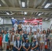 Girl Scouts Tour USS Arlington (LPD 24)
