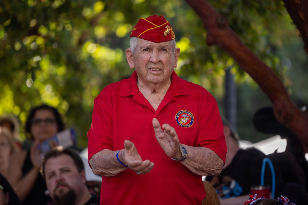 1st MARDIV Band participates in San Dimas Parade