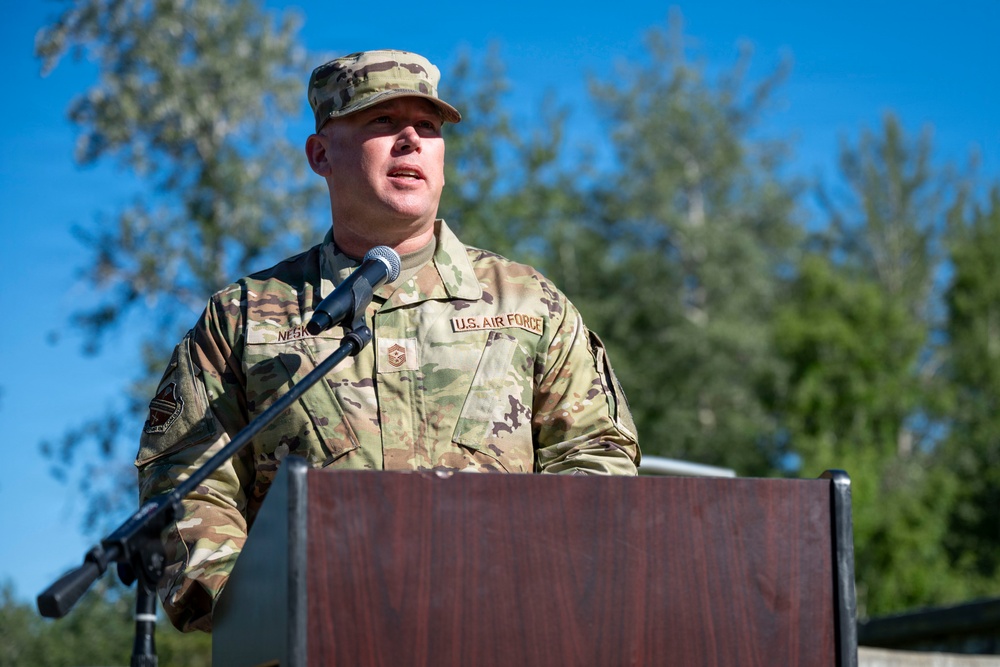 354th Fighter Wing Welcomes New Command Chief