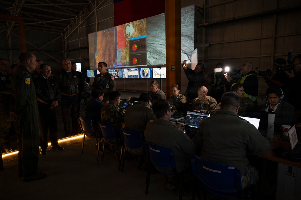 Chilean Minister of Defense visits U.S. Airmen during Exercise Salitre 2026