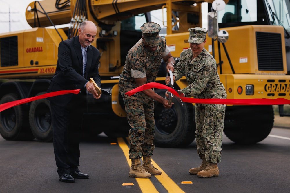Basilone Road Reopening
