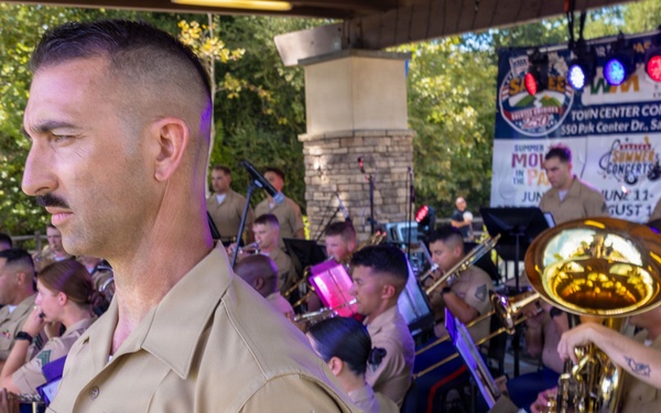3rd MAW Band performs at Santee Salutes
