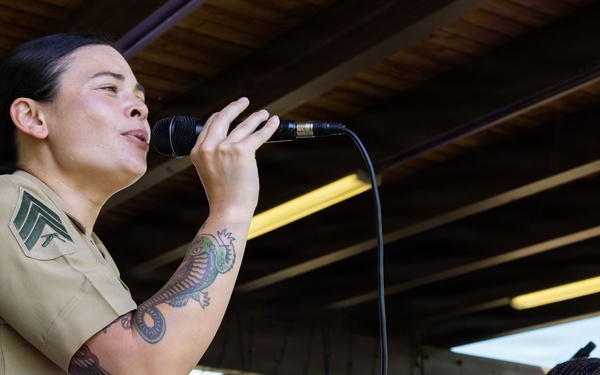 3rd MAW Band performs at Santee Salutes