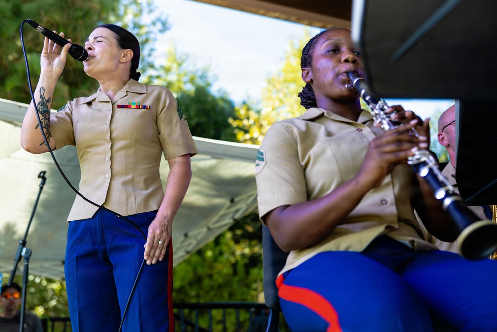 3rd MAW Band performs at Santee Salutes