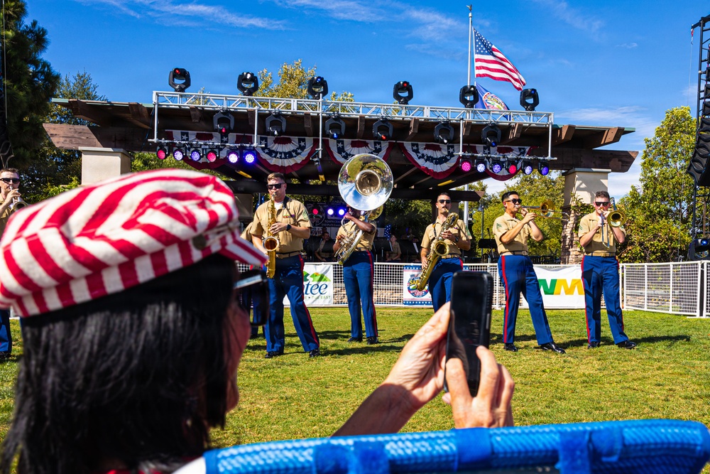 3rd MAW Band performs at Santee Salutes