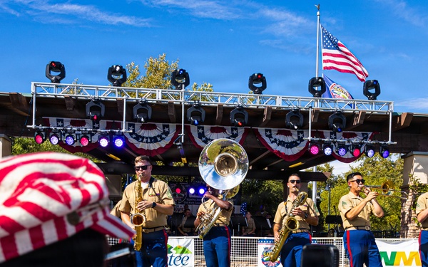 3rd MAW Band performs at Santee Salutes
