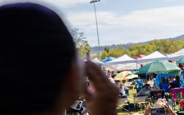 3rd MAW Band performs at Santee Salutes
