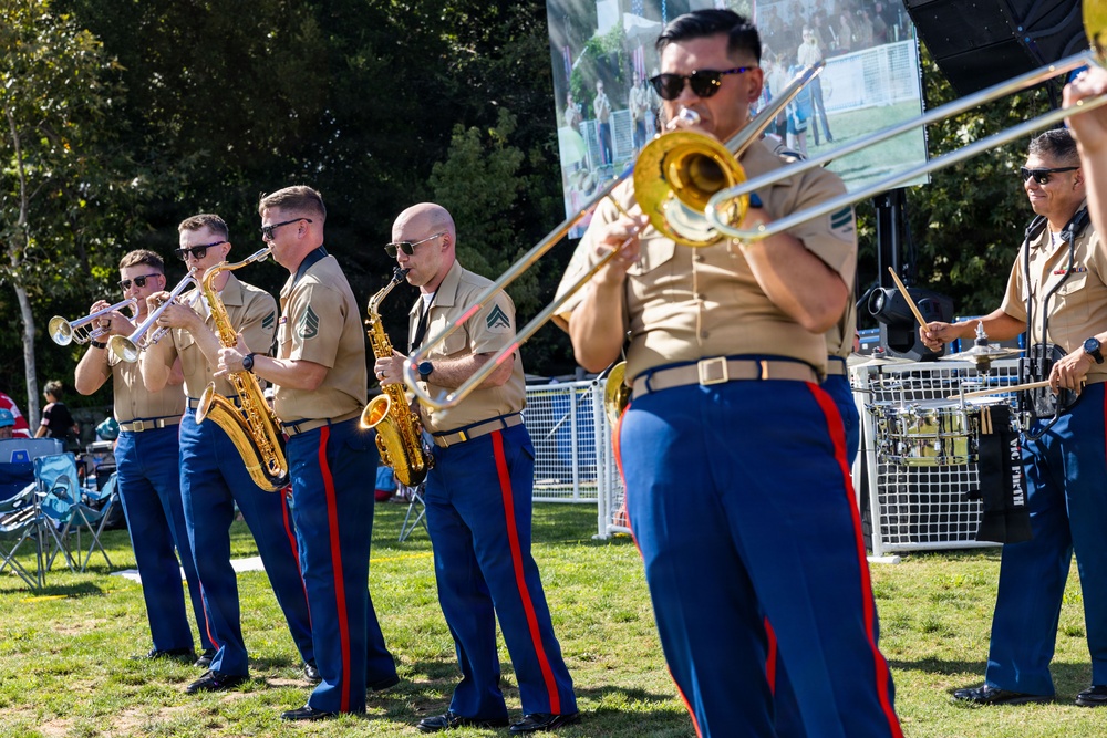 3rd MAW Band performs at Santee Salutes