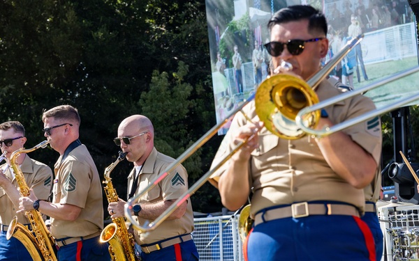 3rd MAW Band performs at Santee Salutes