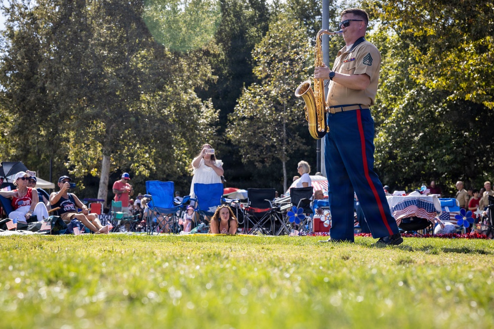 3rd MAW Band performs at Santee Salutes
