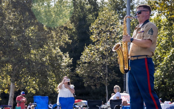 3rd MAW Band performs at Santee Salutes