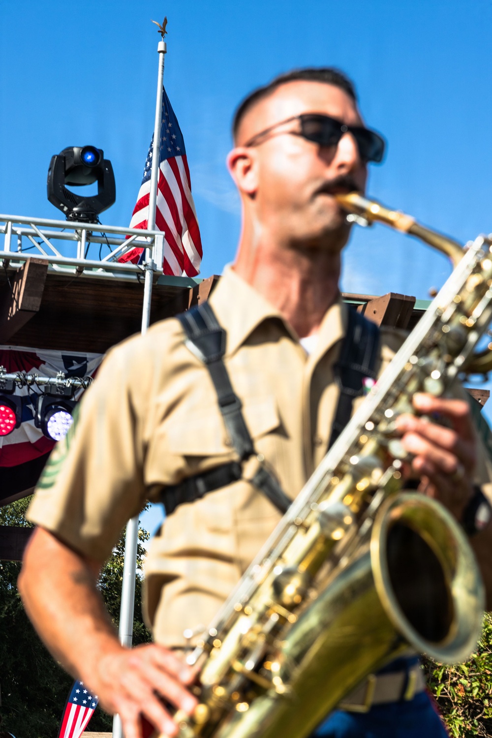 3rd MAW Band performs at Santee Salutes