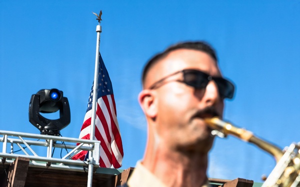 3rd MAW Band performs at Santee Salutes