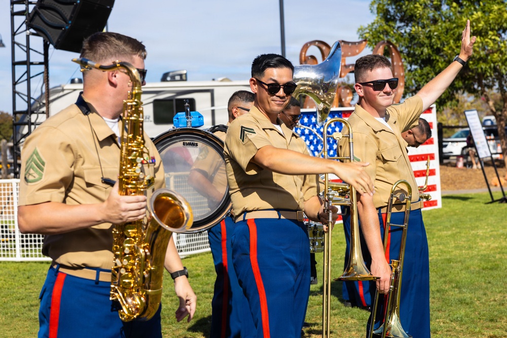 3rd MAW Band performs at Santee Salutes