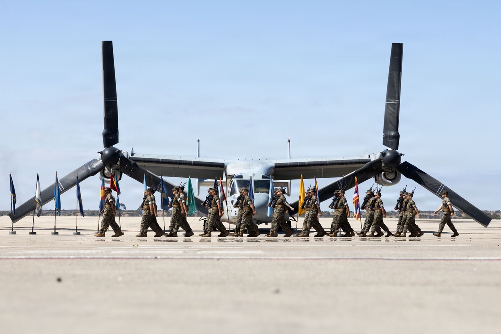 VMM-165 Change Of Command