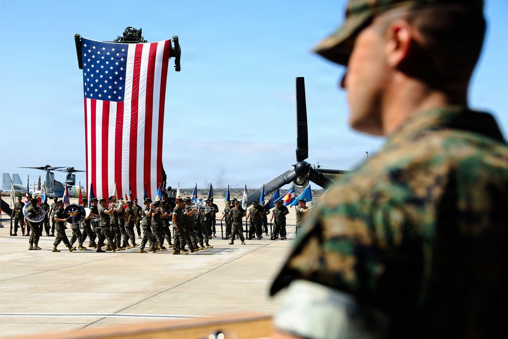 VMM-165 Change Of Command
