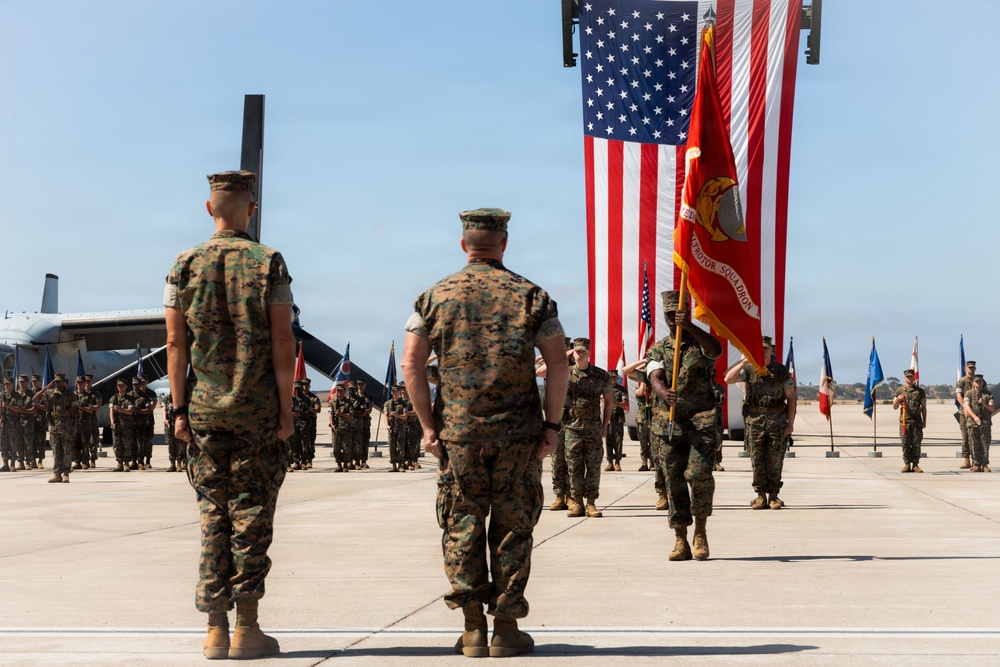 VMM-165 Change Of Command