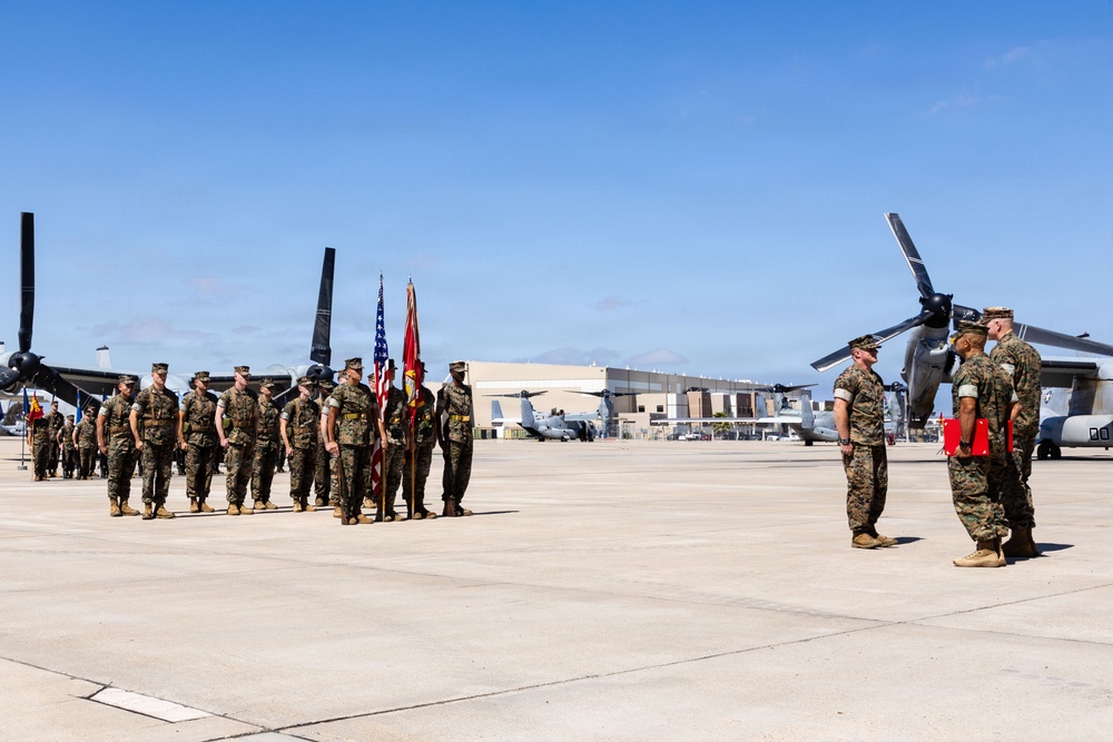 VMM-165 Change Of Command