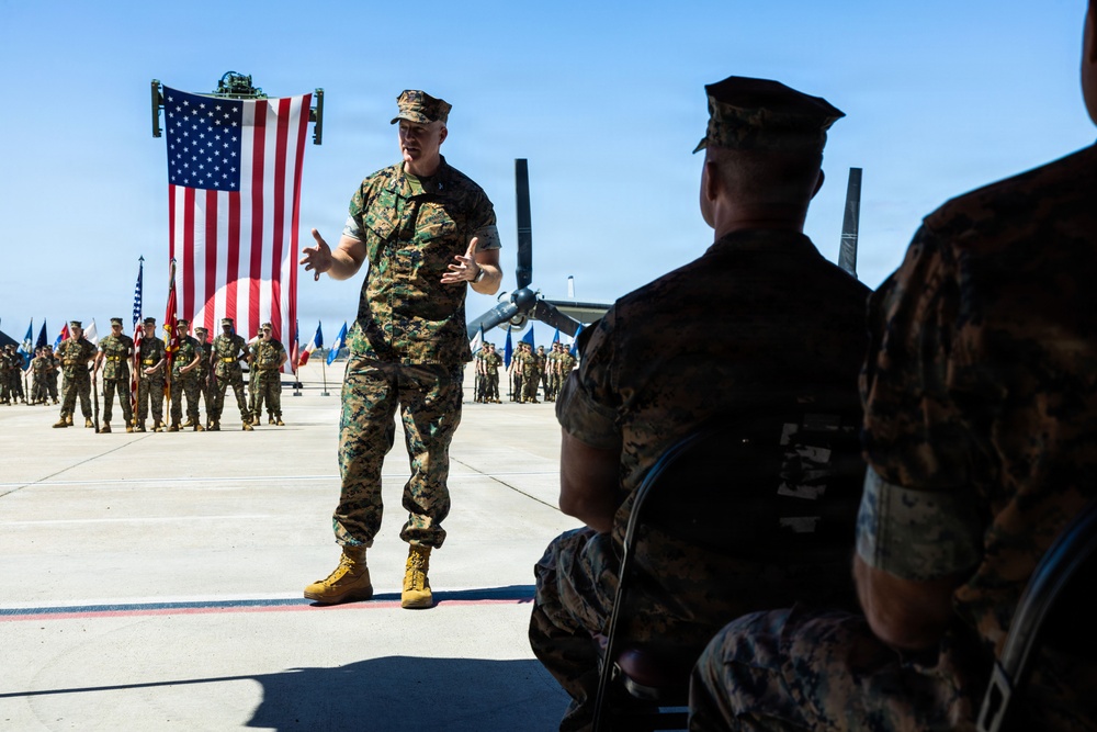VMM-165 Change Of Command