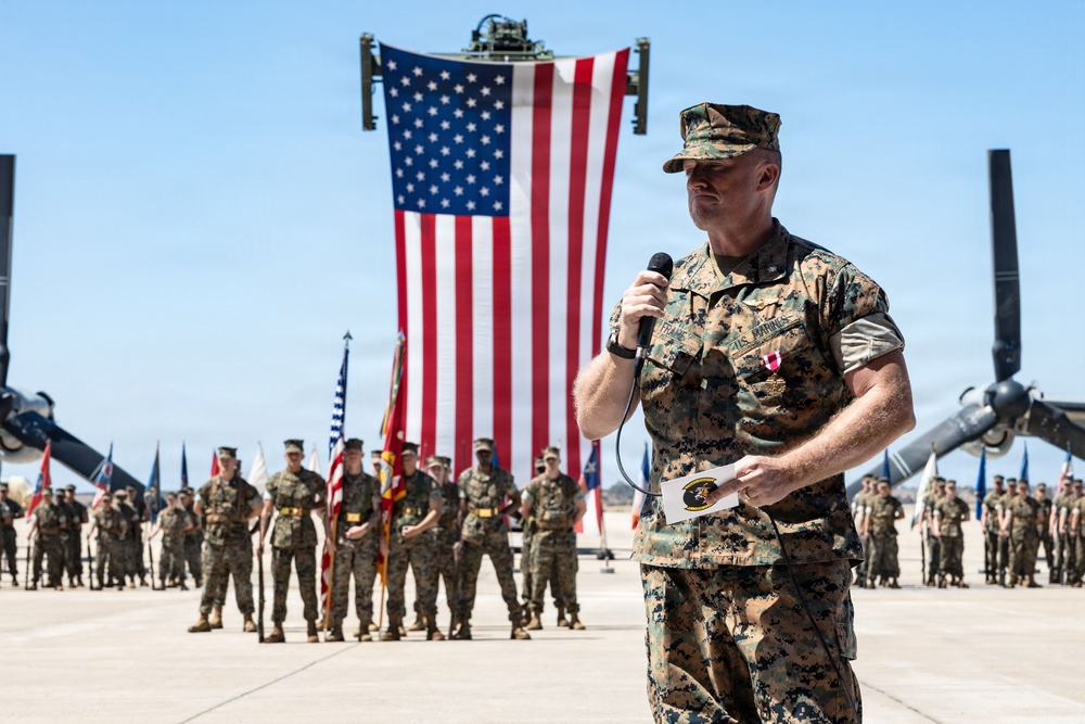 VMM-165 Change Of Command