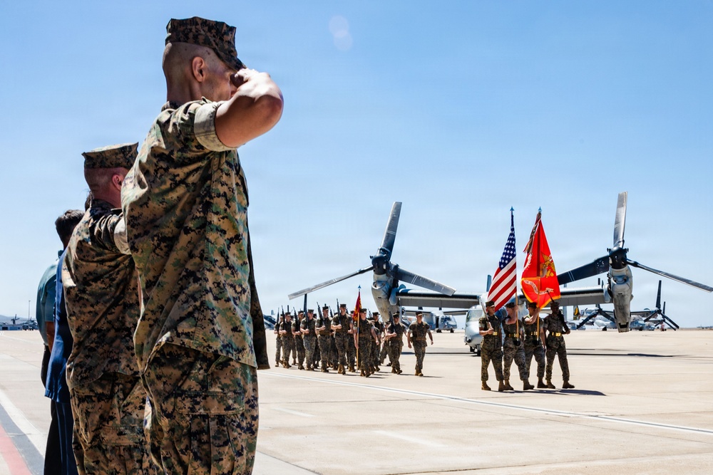 VMM-165 Change Of Command