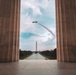 Freedom 250 Flyovers from the Lincoln Memorial