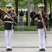 Marine Corps Silent Drill Platoon Performs at Ground Zero