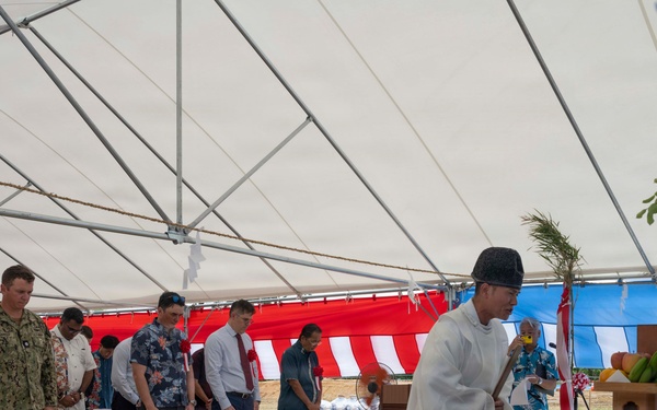 NEXCOM Breaks Ground for New Navy Inn Crew Stay in Okinawa