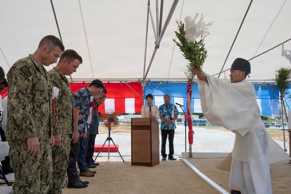 NEXCOM Breaks Ground for New Navy Inn Crew Stay in Okinawa