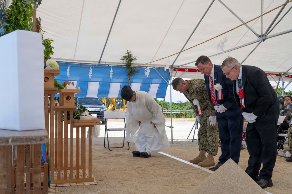 NEXCOM Breaks Ground for New Navy Inn Crew Stay in Okinawa