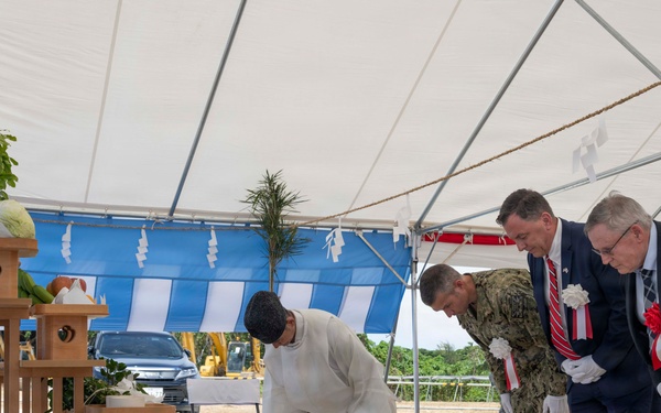 NEXCOM Breaks Ground for New Navy Inn Crew Stay in Okinawa