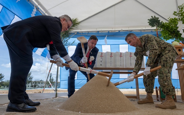 NEXCOM Breaks Ground for New Navy Inn Crew Stay in Okinawa
