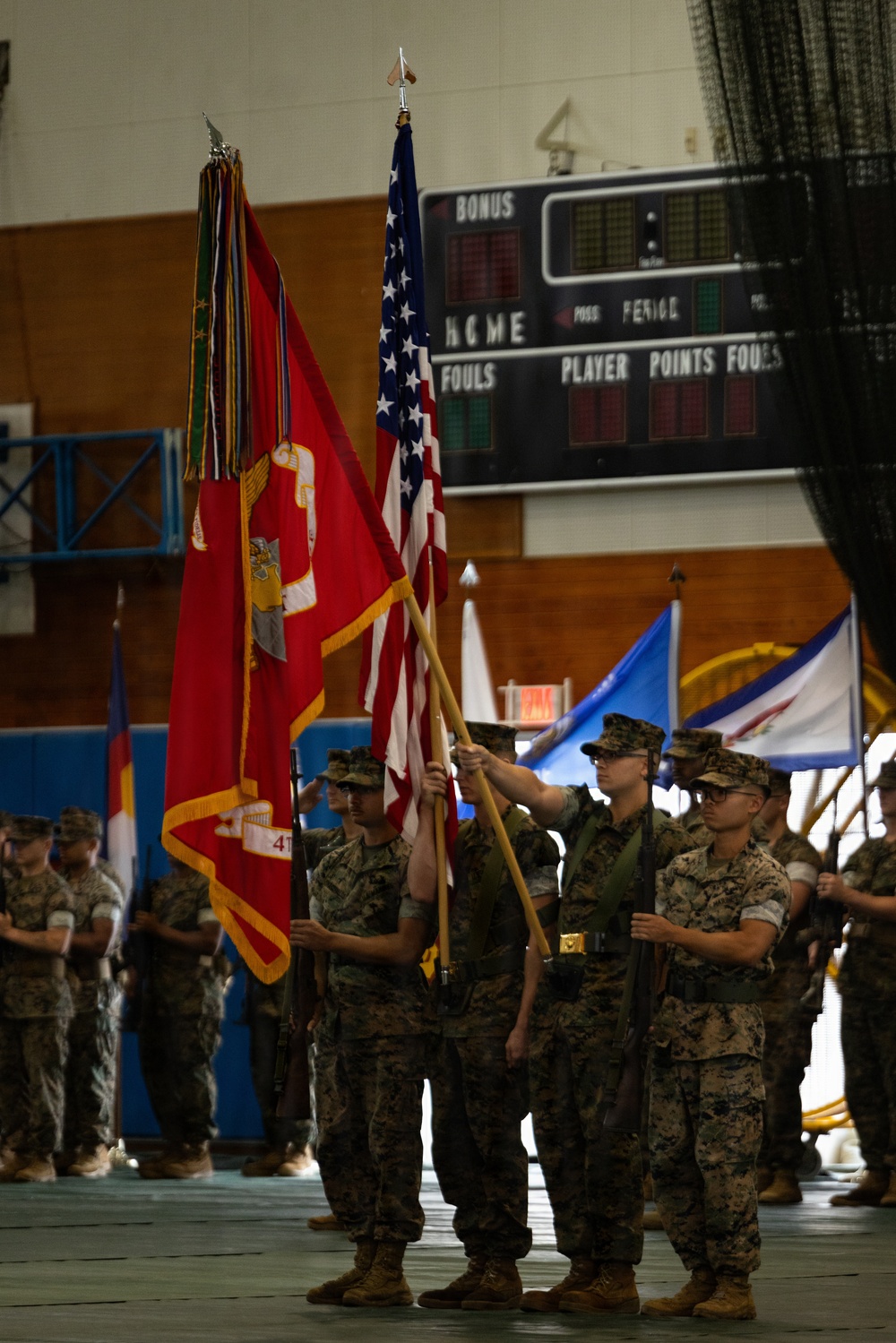 4th Marine Regiment Change of Command