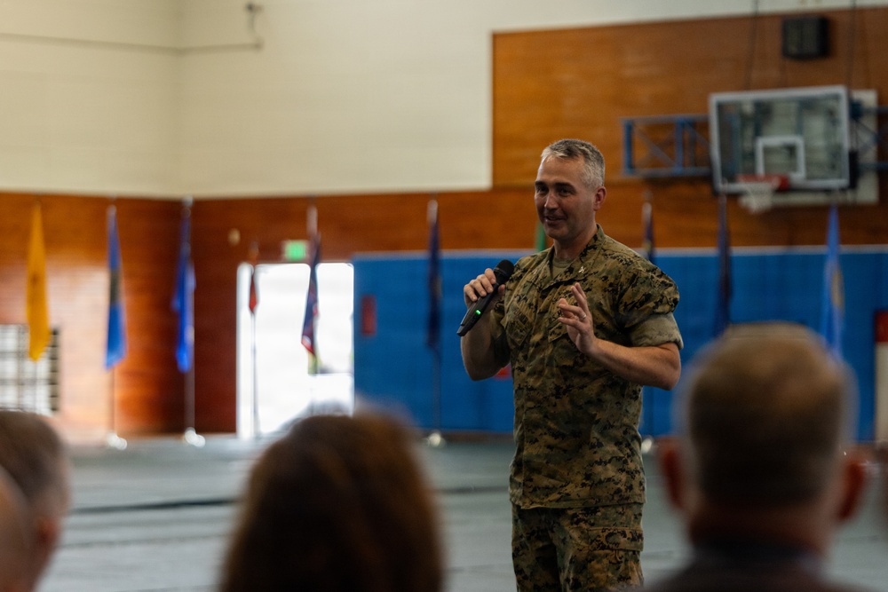 4th Marine Regiment Change of Command
