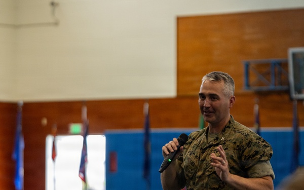 4th Marine Regiment Change of Command