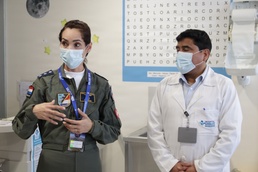 U.S. Airmen visit Chilean pediatric patients during Salitre