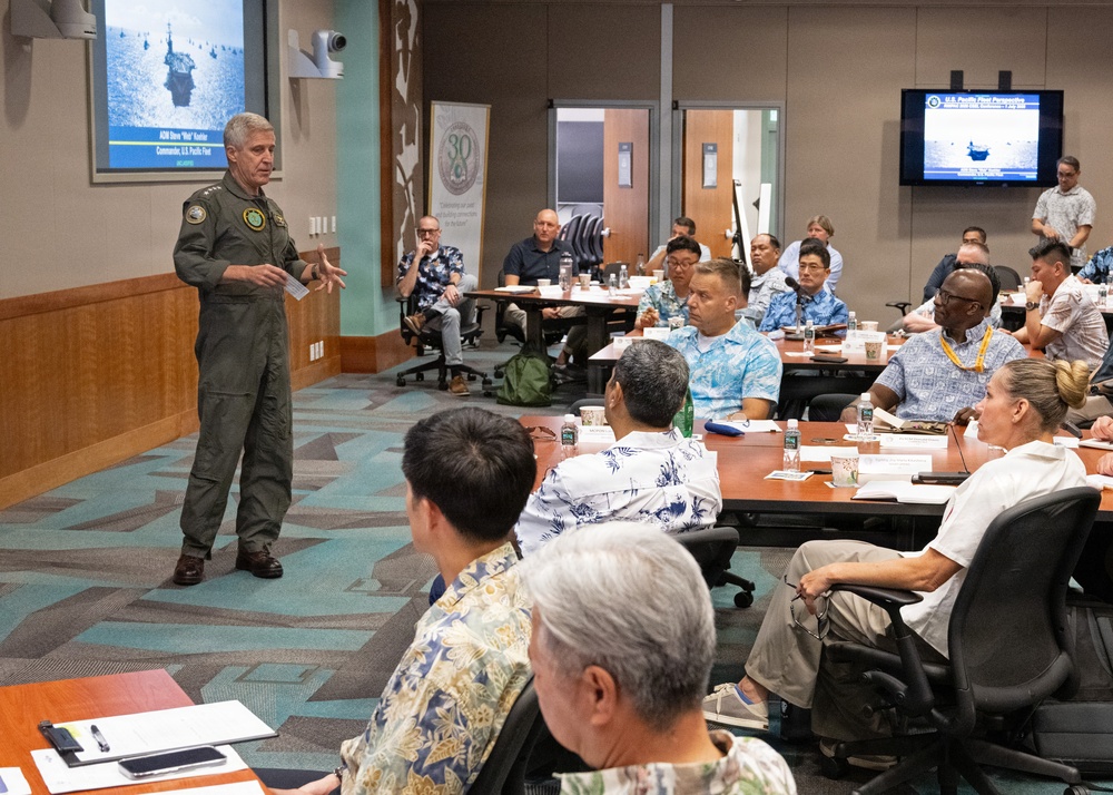 Commander, U.S. Pacific Fleet, delivers remarks at Exercise Rim of the Pacific 2026 CSEL Conference