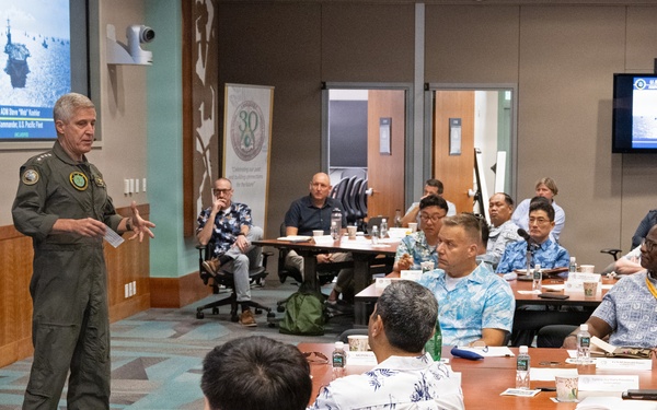Commander, U.S. Pacific Fleet, delivers remarks at Exercise Rim of the Pacific 2026 CSEL Conference