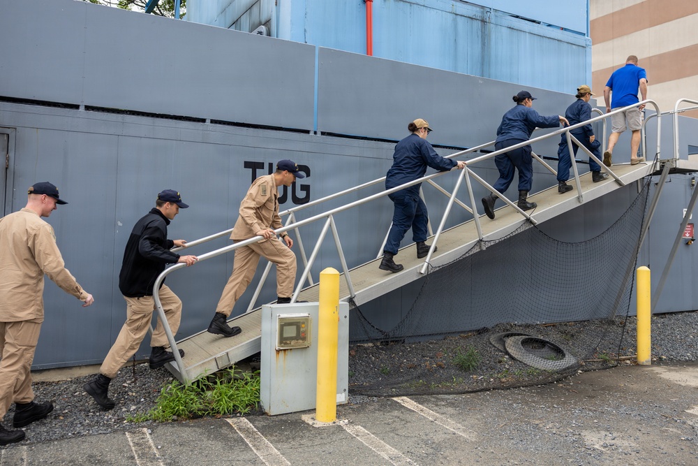 U.S. Service Members, Partners and Allies Tour FDNY Fire Academy