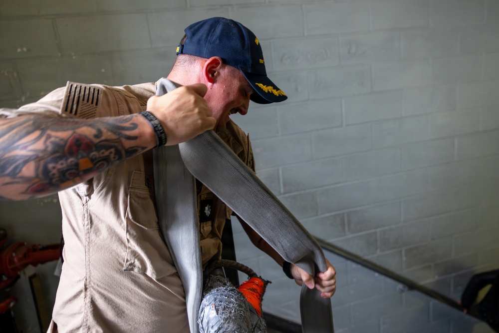U.S. Service Members, Partners and Allies Tour FDNY Fire Academy