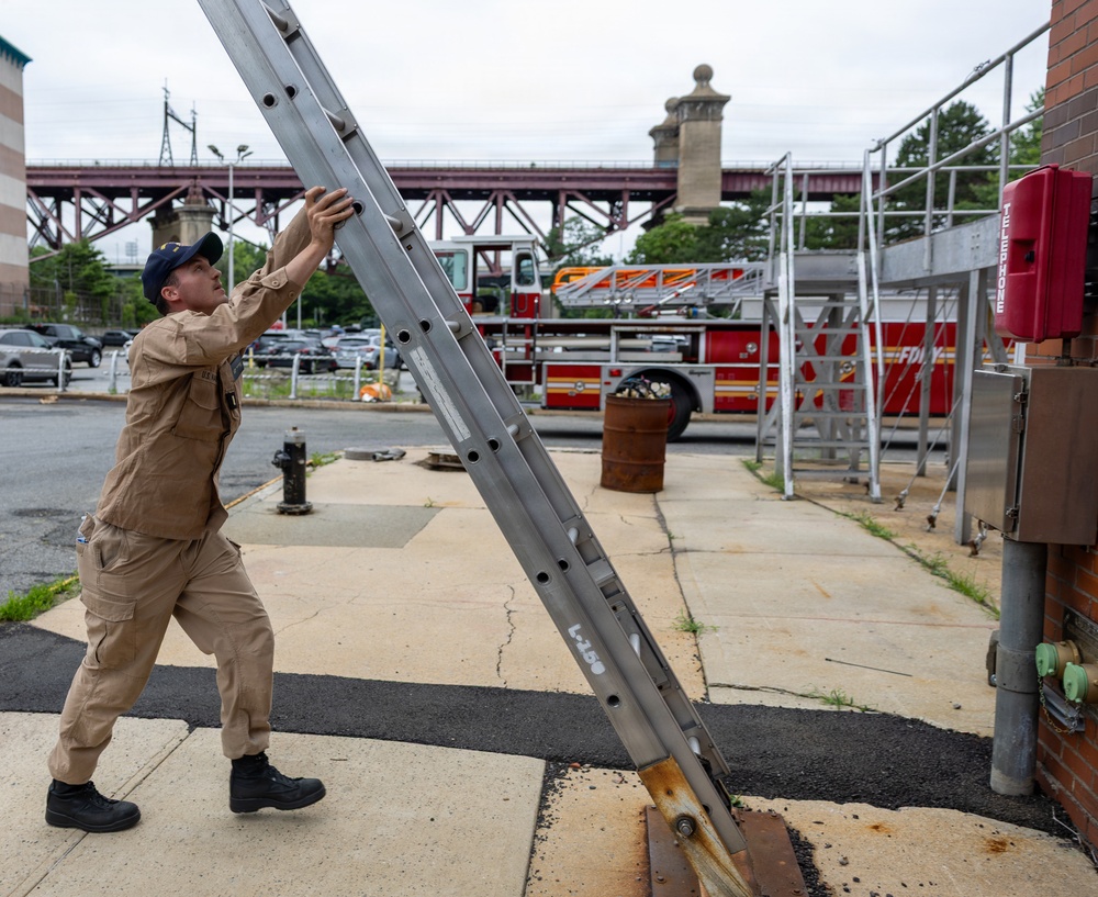 U.S. Service Members, Partners and Allies Tour FDNY Fire Academy