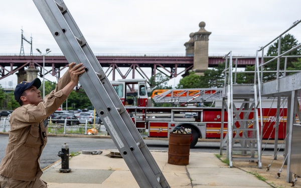U.S. Service Members, Partners and Allies Tour FDNY Fire Academy