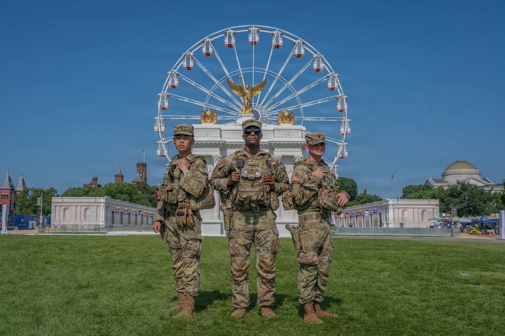 Mississippi National Guardsmen support America 250 at the Great American State Fair