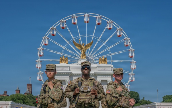 Mississippi National Guardsmen support America 250 at the Great American State Fair